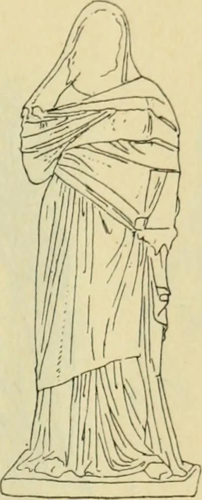 An illustration from Répertoire de la statuaire grecque et romaine, 1908, leaf 434