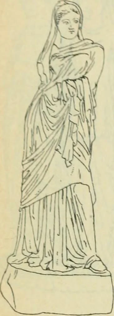 An illustration from Répertoire de la statuaire grecque et romaine, 1908, leaf 435