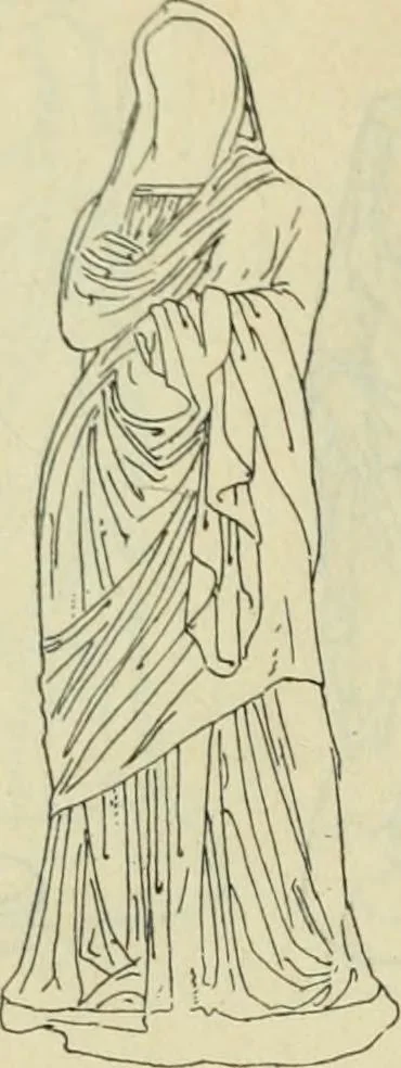 An illustration from Répertoire de la statuaire grecque et romaine, 1908, leaf 435