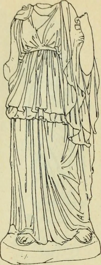 An illustration from Répertoire de la statuaire grecque et romaine, 1908, leaf 437
