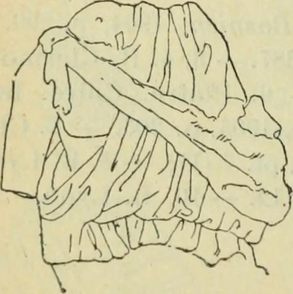 An illustration from Répertoire de la statuaire grecque et romaine, 1908, leaf 437