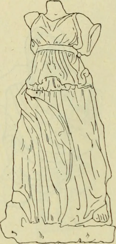 An illustration from Répertoire de la statuaire grecque et romaine, 1908, leaf 437