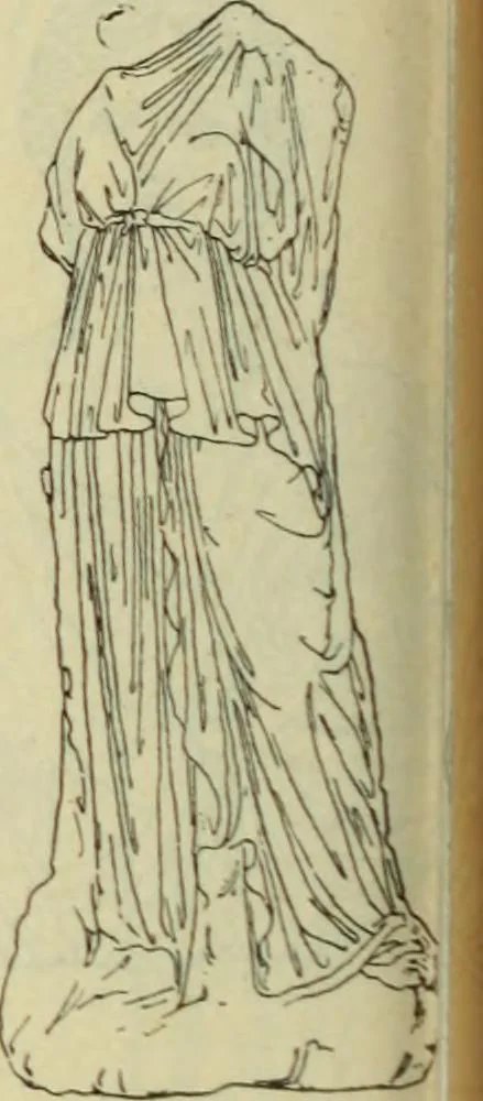 An illustration from Répertoire de la statuaire grecque et romaine, 1908, leaf 437