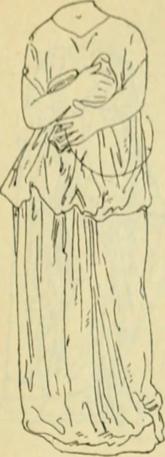 An illustration from Répertoire de la statuaire grecque et romaine, 1908, leaf 438