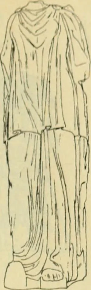 An illustration from Répertoire de la statuaire grecque et romaine, 1908, leaf 438