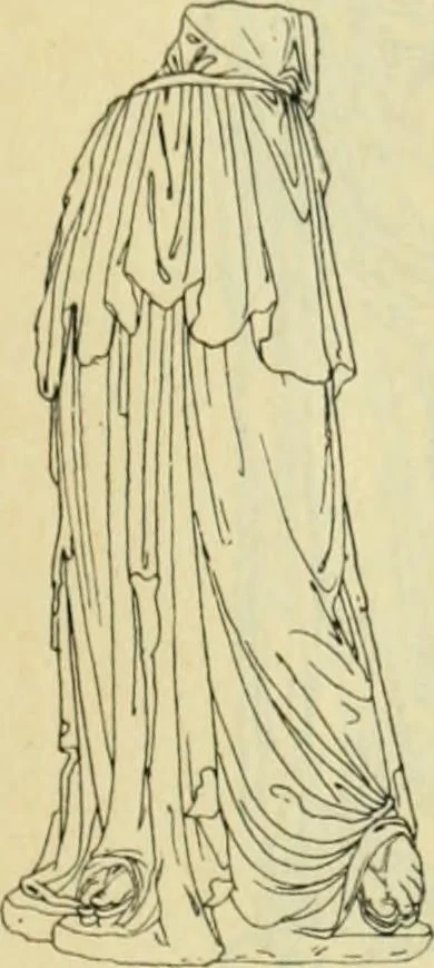 An illustration from Répertoire de la statuaire grecque et romaine, 1908, leaf 438