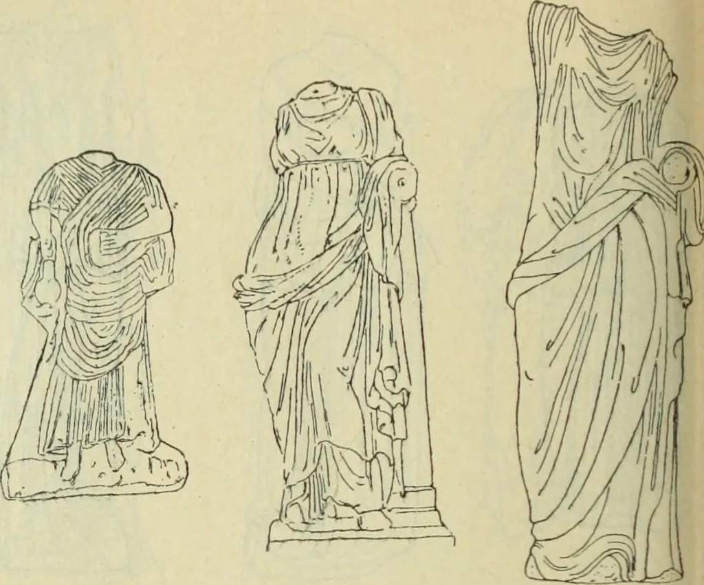 An illustration from Répertoire de la statuaire grecque et romaine, 1908, leaf 439