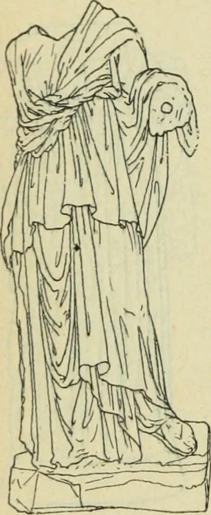 An illustration from Répertoire de la statuaire grecque et romaine, 1908, leaf 439