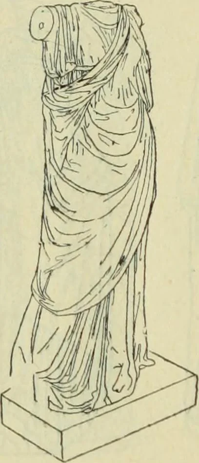 An illustration from Répertoire de la statuaire grecque et romaine, 1908, leaf 439