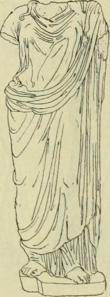 An illustration from Répertoire de la statuaire grecque et romaine, 1908, leaf 439