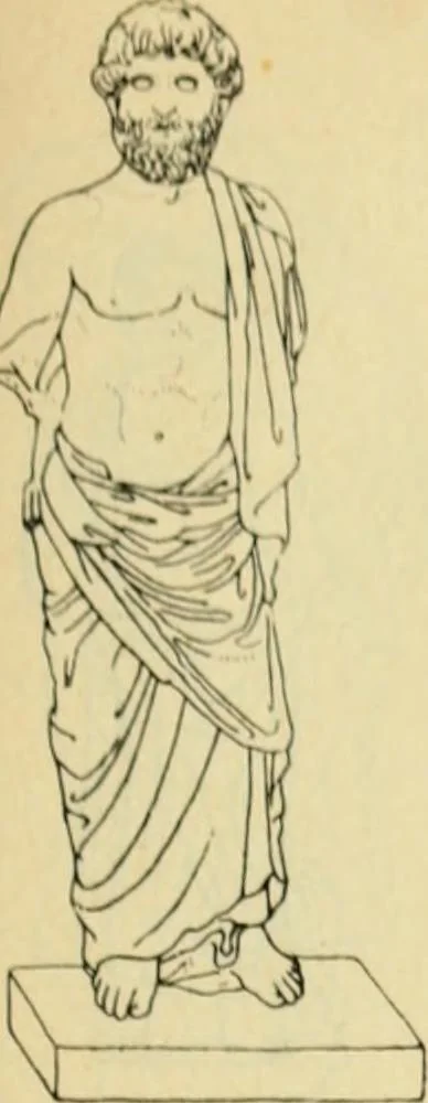 An illustration from Répertoire de la statuaire grecque et romaine, 1908, leaf 44