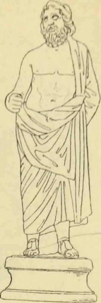 An illustration from Répertoire de la statuaire grecque et romaine, 1908, leaf 44