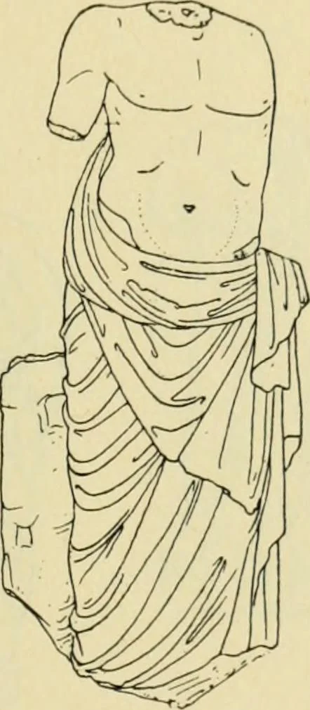 An illustration from Répertoire de la statuaire grecque et romaine, 1908, leaf 44