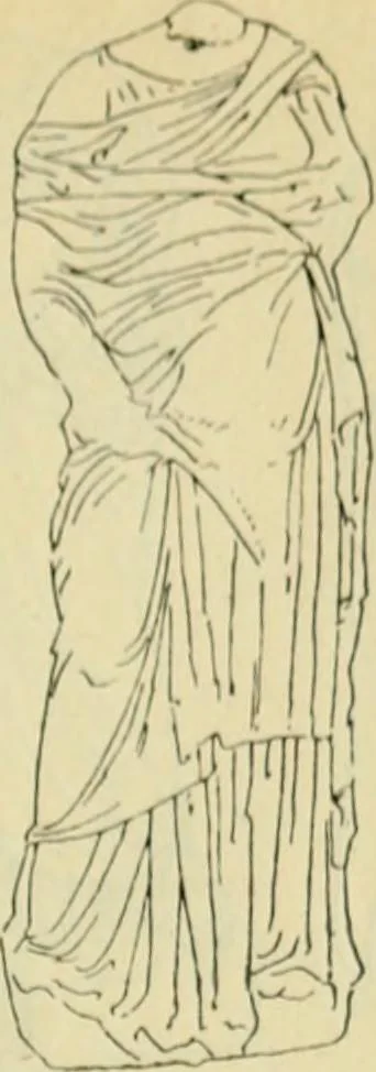 An illustration from Répertoire de la statuaire grecque et romaine, 1908, leaf 440