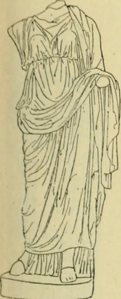 An illustration from Répertoire de la statuaire grecque et romaine, 1908, leaf 440