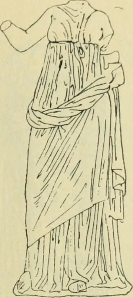 An illustration from Répertoire de la statuaire grecque et romaine, 1908, leaf 440