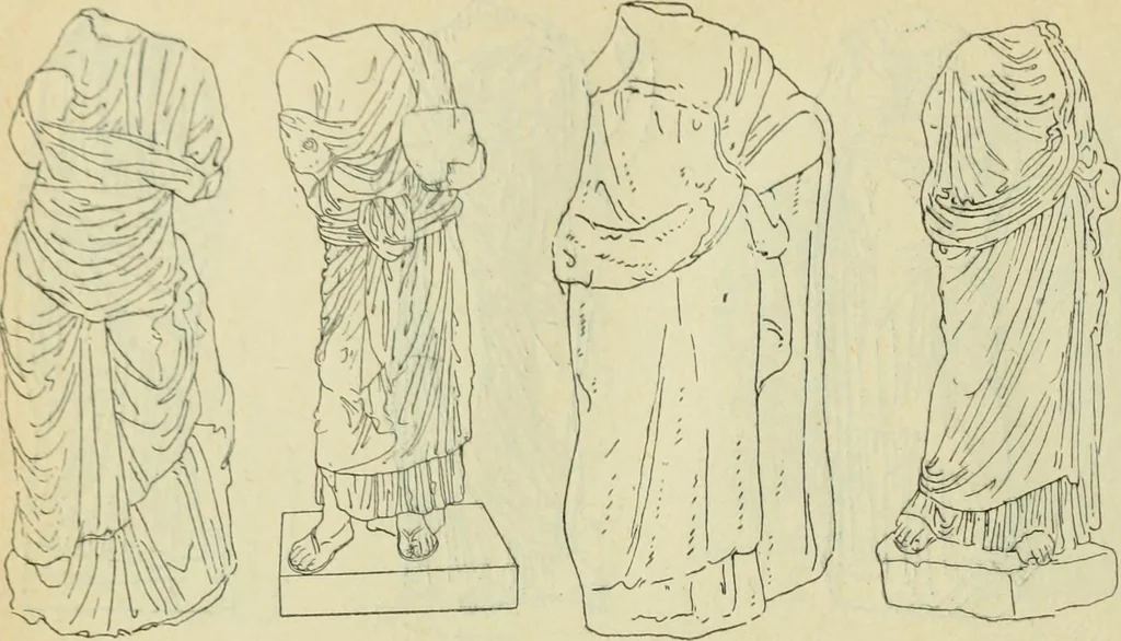 An illustration from Répertoire de la statuaire grecque et romaine, 1908, leaf 441
