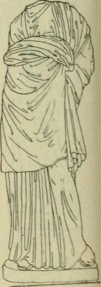 An illustration from Répertoire de la statuaire grecque et romaine, 1908, leaf 441