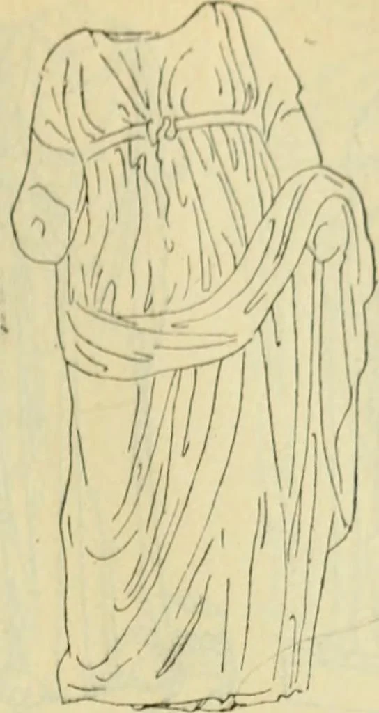 An illustration from Répertoire de la statuaire grecque et romaine, 1908, leaf 442