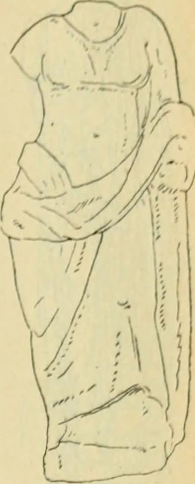 An illustration from Répertoire de la statuaire grecque et romaine, 1908, leaf 442