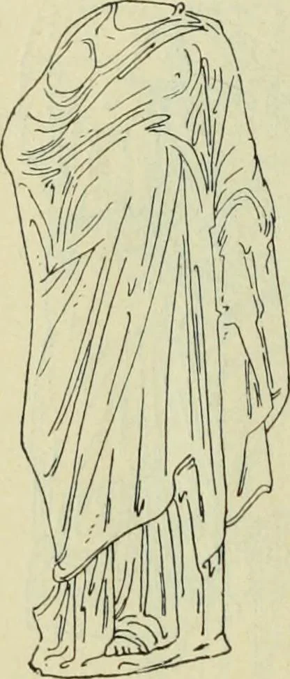 An illustration from Répertoire de la statuaire grecque et romaine, 1908, leaf 443