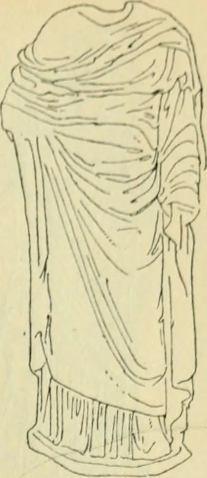An illustration from Répertoire de la statuaire grecque et romaine, 1908, leaf 444