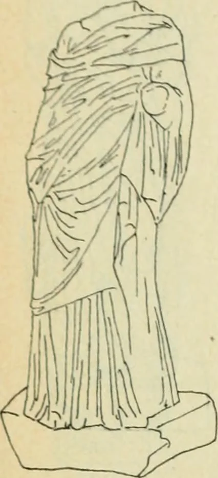 An illustration from Répertoire de la statuaire grecque et romaine, 1908, leaf 445