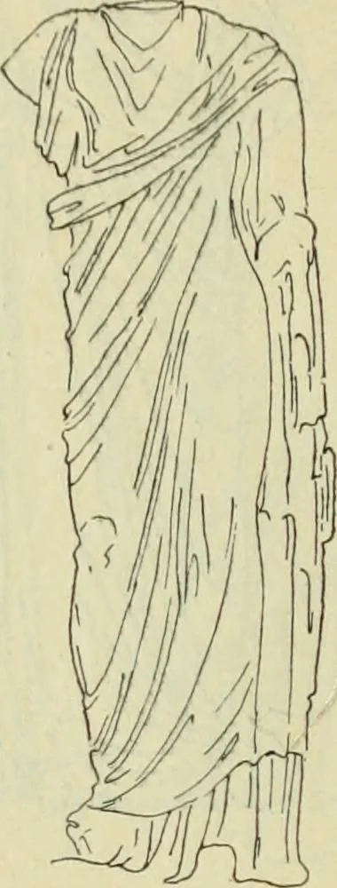 An illustration from Répertoire de la statuaire grecque et romaine, 1908, leaf 445
