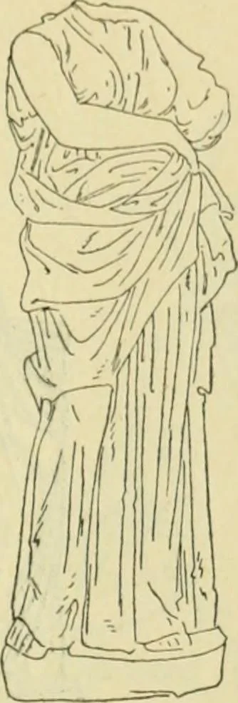 An illustration from Répertoire de la statuaire grecque et romaine, 1908, leaf 446