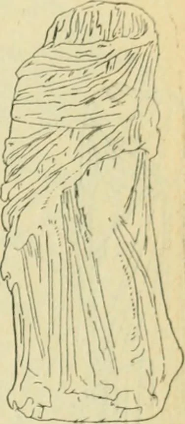 An illustration from Répertoire de la statuaire grecque et romaine, 1908, leaf 446