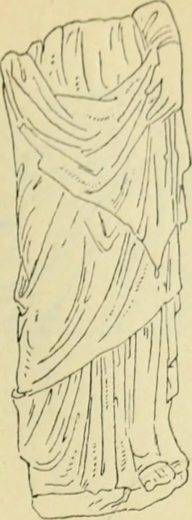 An illustration from Répertoire de la statuaire grecque et romaine, 1908, leaf 448