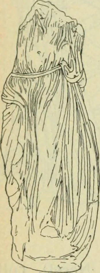 An illustration from Répertoire de la statuaire grecque et romaine, 1908, leaf 449