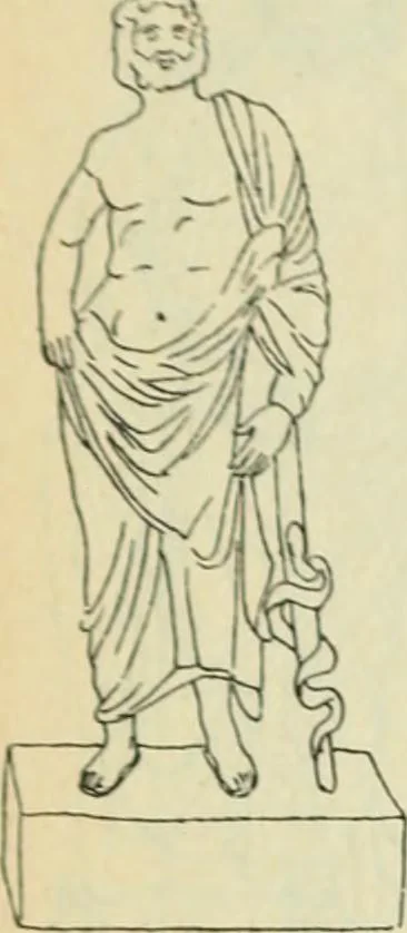 An illustration from Répertoire de la statuaire grecque et romaine, 1908, leaf 45