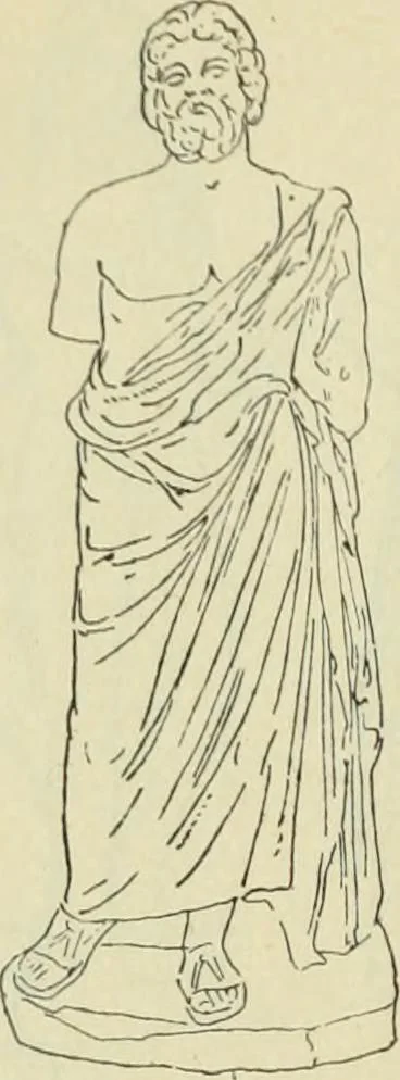 An illustration from Répertoire de la statuaire grecque et romaine, 1908, leaf 45