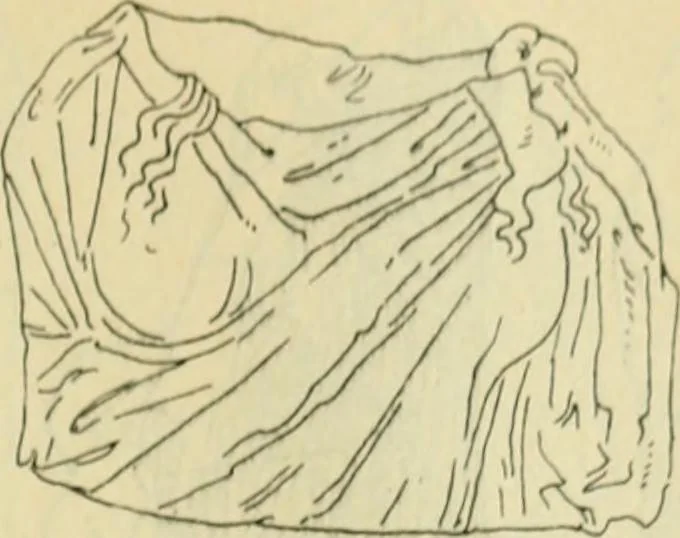 An illustration from Répertoire de la statuaire grecque et romaine, 1908, leaf 450