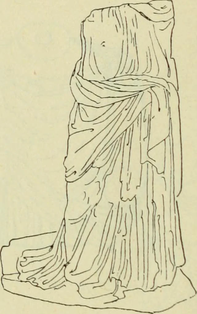 An illustration from Répertoire de la statuaire grecque et romaine, 1908, leaf 451
