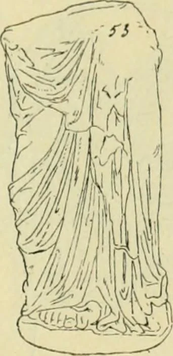 An illustration from Répertoire de la statuaire grecque et romaine, 1908, leaf 452