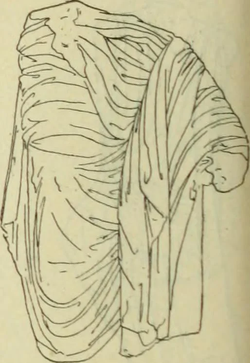 An illustration from Répertoire de la statuaire grecque et romaine, 1908, leaf 453