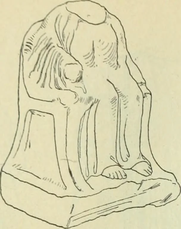 An illustration from Répertoire de la statuaire grecque et romaine, 1908, leaf 455