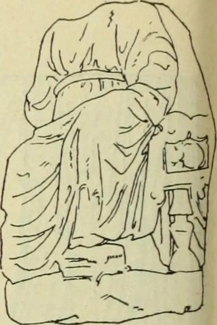 An illustration from Répertoire de la statuaire grecque et romaine, 1908, leaf 455