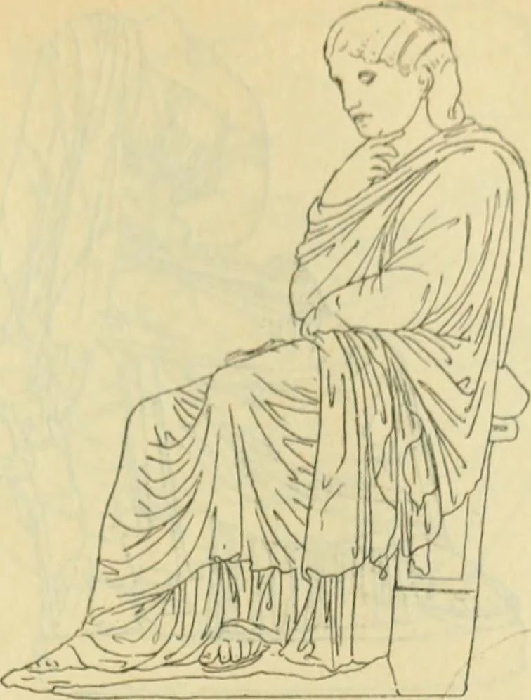 An illustration from Répertoire de la statuaire grecque et romaine, 1908, leaf 456
