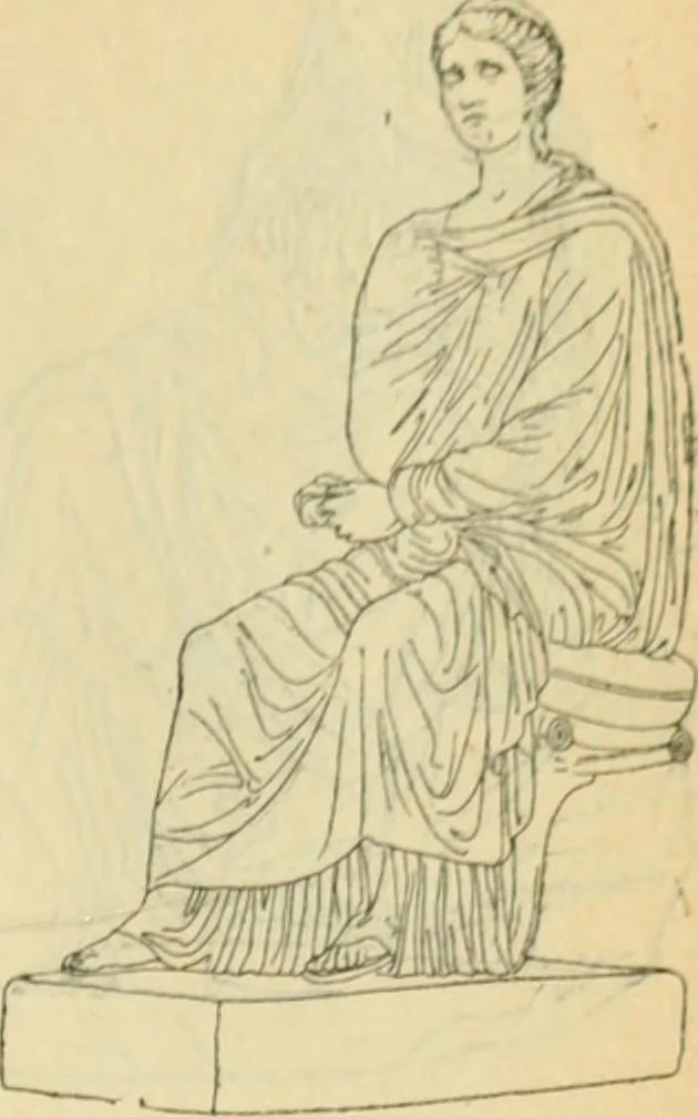 An illustration from Répertoire de la statuaire grecque et romaine, 1908, leaf 456