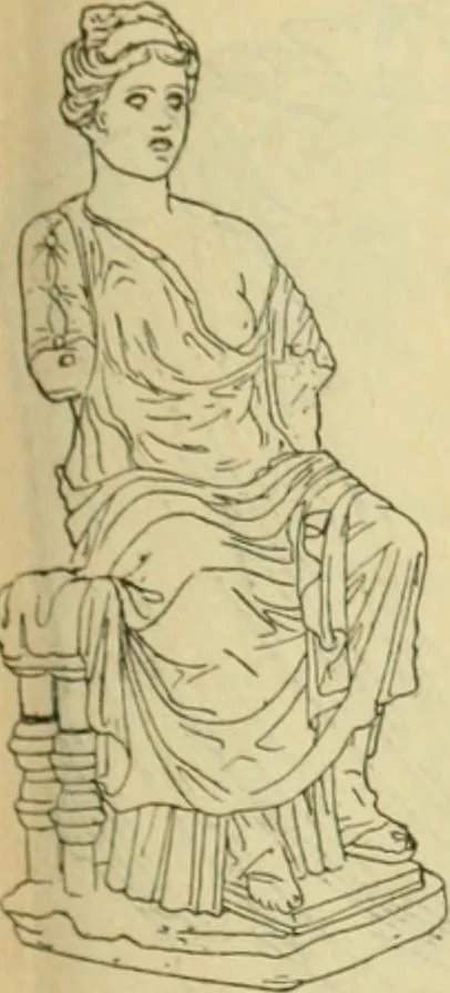 An illustration from Répertoire de la statuaire grecque et romaine, 1908, leaf 456