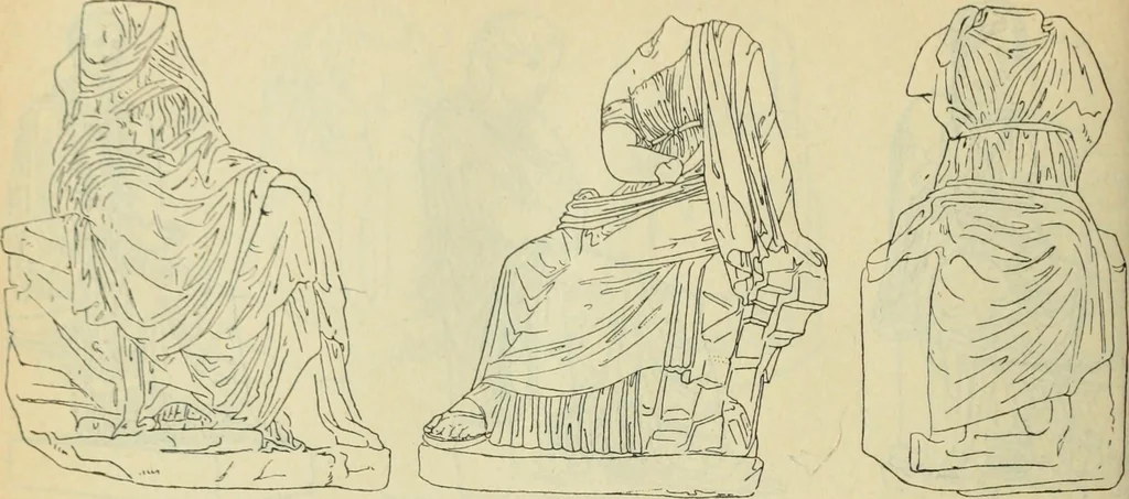 An illustration from Répertoire de la statuaire grecque et romaine, 1908, leaf 457