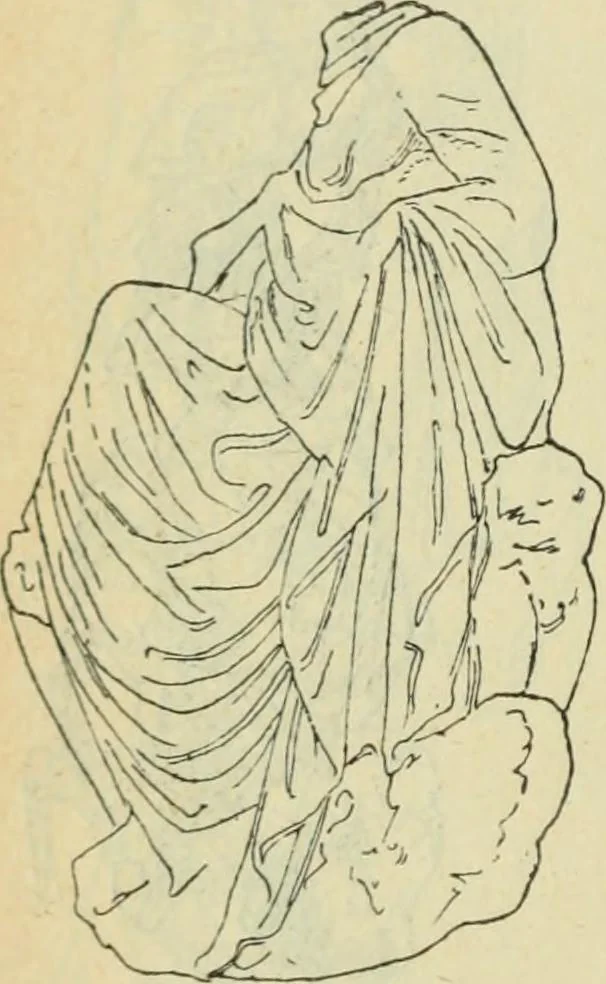An illustration from Répertoire de la statuaire grecque et romaine, 1908, leaf 457