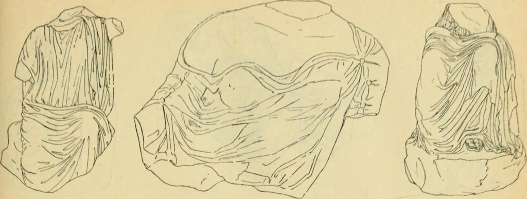 An illustration from Répertoire de la statuaire grecque et romaine, 1908, leaf 458