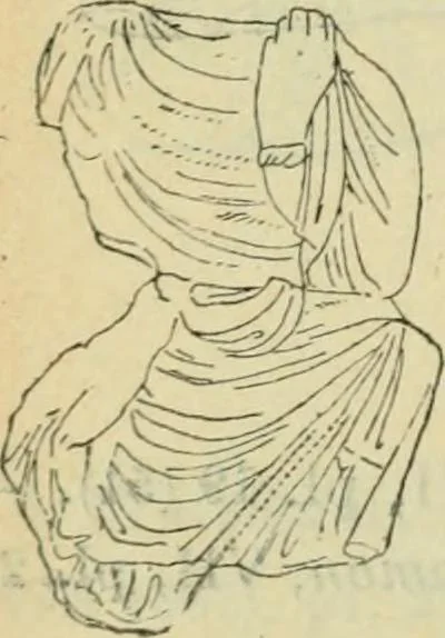 An illustration from Répertoire de la statuaire grecque et romaine, 1908, leaf 459