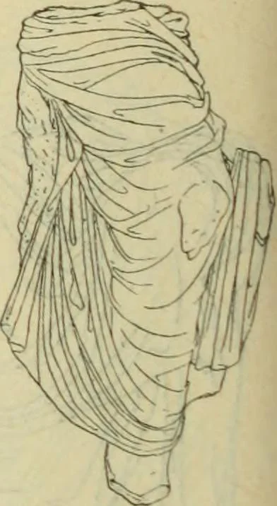 An illustration from Répertoire de la statuaire grecque et romaine, 1908, leaf 459