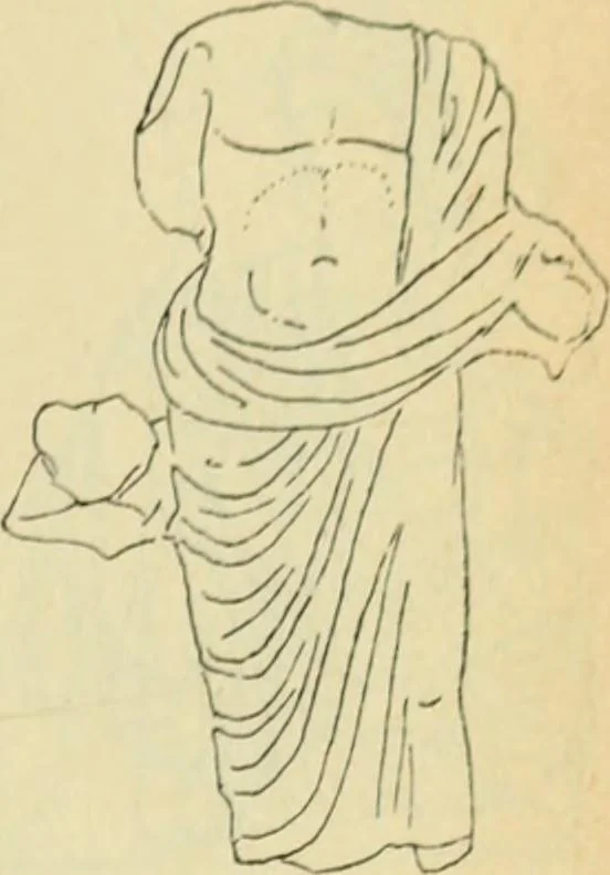 An illustration from Répertoire de la statuaire grecque et romaine, 1908, leaf 46