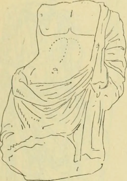An illustration from Répertoire de la statuaire grecque et romaine, 1908, leaf 46